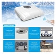 thumbnail image 3 of Electric RV Rooftop Air Conditioner, 12 Volt New Energy Automotive Camper Van Parking Cooling Air Conditioner ,Energy Saving, 3 of 6