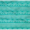 thumbnail image 4 of oneOone Organic Cotton Poplin Twill Fabric Stripe & Paisley Block Printed Craft Fabric BTY 42 Inch Wide, 4 of 4