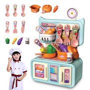 Dvkptbk Play House Toys Set , Simulation Kitchen Can Cook Cooking Toys Set , Kitchenware Children Girls Toys Gift Education