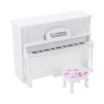 thumbnail image 1 of 1set Miniature Piano Small Piano Stool Toy Micro Landscape Decoration Ornament, 1 of 9
