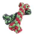 thumbnail image 1 of Agiferg 1Pc 15cm Pet Toys Supplies Cotton Rope Chew Knot Dog Bone Durable Braided Rope, 1 of 6