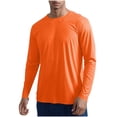 thumbnail image 1 of zfhfof Men's Sun Protection Athletic Shirts Long Sleeve Rash Guard Swim T-Shirts Lightweight Quick Dry Fishing Running Workout Shirts, 1 of 8
