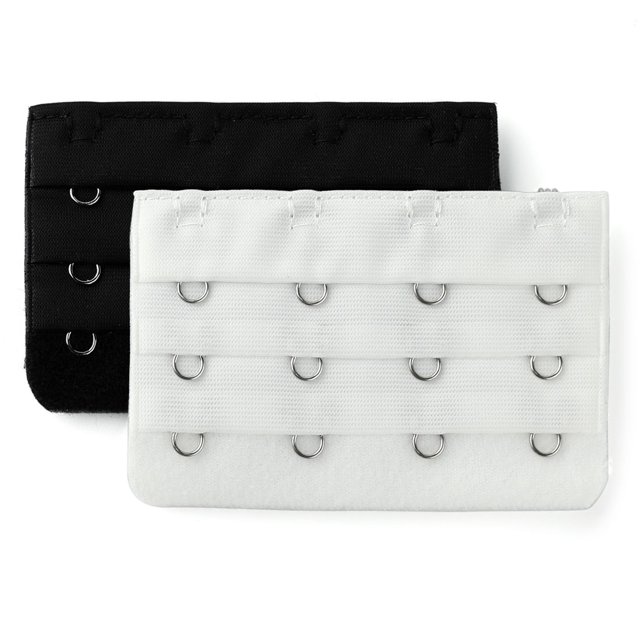 INSPIRE CHIC Rallonges de Soutien-Gorge pour Femmes 3 Rangées 4 Crochets Rallonge de Bretelles