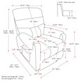 thumbnail image 3 of Fauteuil inclinable à assistance électrique, 3 of 9