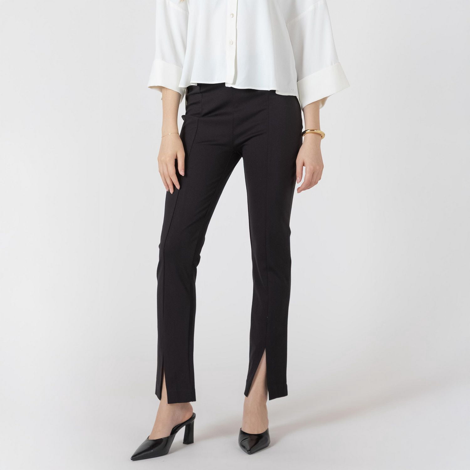 Devoted, Split Hem Slim Pant, Sizes XS-XL