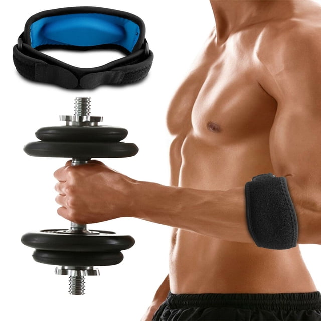 1pc Tennis Elbow Support Brace Golfers Strap Epicondylitis Band Clasp Protector Gym