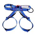 thumbnail image 3 of Heavy Duty Climbing Harness Half Body Belt Fall Equipment Adjustable Waist Hip for Mountainee Caving Rappelling - Blue, 3 of 10