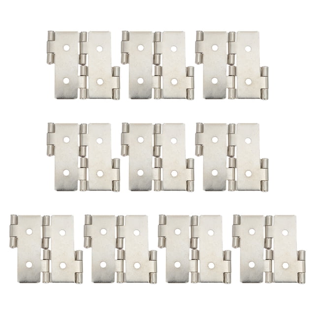 10pcs Folding Screen Hinges Iron Cabinet Hinges Retro Style Door Hinges