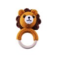 thumbnail image 3 of Cartoon Knitting, Hand Crochet Weaving, Ringing Bell, Wooden Ring, the Bell Inside Can Make A Sound D, 3 of 4