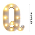 thumbnail image 2 of RXIRUCGD Letters Lights Alphabet Lamp LED Letter Lighting Letter Light Illuminated Letters Night Lights Decoration For Birthday Party Wedding Children’s Room, 2 of 6