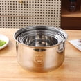 thumbnail image 2 of Stainless Steel Inner Pot Replacement for Multi-Functional Rice Cookers, Durable and Dishwasher-Safe Cooking Liner, 2 of 8