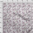 thumbnail image 3 of oneOone Rayon Lavender Fabric Floral Craft Projects Decor Fabric Printed By The Yard 56 Inch Wide, 3 of 4