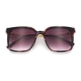 thumbnail image 1 of Womens Luxury Designer Inset Lens Metal Arm Horn Rim Plastic Fashion Sunglasses Burgundy Marble - Purple, 1 of 7
