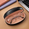 thumbnail image 3 of Shisuyan Étui de Protection Compact pour Lunettes Noir Fermeture Sécurisée 1 Ensemble 6.3X2.8X2.2in, 3 of 8