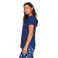thumbnail image 4 of T-shirt de nuit à encolure dégagée George pour femmes, 4 of 6