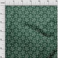 thumbnail image 3 of oneOone Velvet Dark Green Fabric Asian Block Craft Projects Decor Fabric Printed By The Yard 58 Inch Wide, 3 of 4
