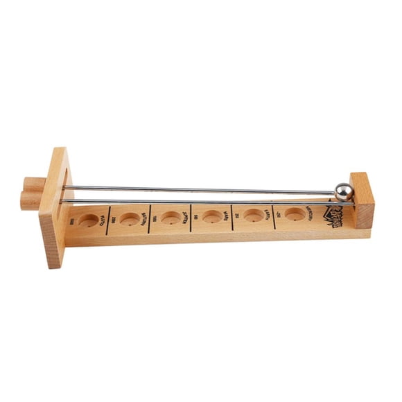 Shoot Moon Game Wooden Desktop Games Hockey Play For Party Bars Family Fun Adults Toys Educational For Kids Games