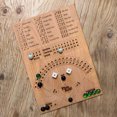 thumbnail image 4 of Baseball  Board Game Wooden Marbles Board Game Board, 4 of 8