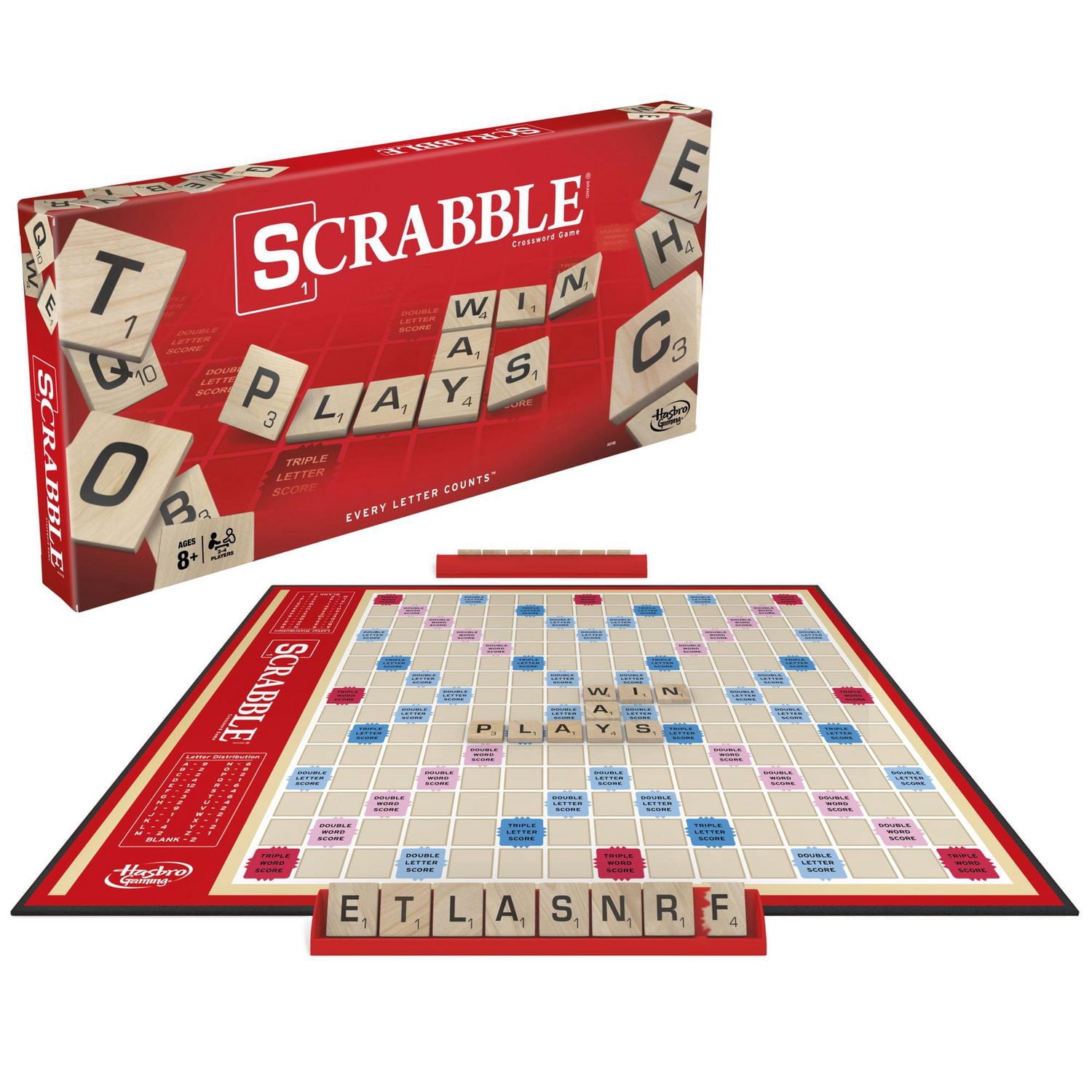 Jeu de Scrabble de Hasbro Gaming Version anglaise