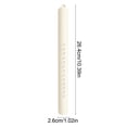 thumbnail image 3 of Cagogo Silicone Rolling Pin, Non-Stick Dough Roller with Measurement Marks for Baking, Stainless Steel Core Kitchen Roller for Pastries Pizza Fondant Bread, Essential Tool for Home Bakers and, 3 of 6