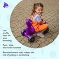 thumbnail image 3 of CarePlay Squirrel Ride On Toy- Purple, 3 of 5