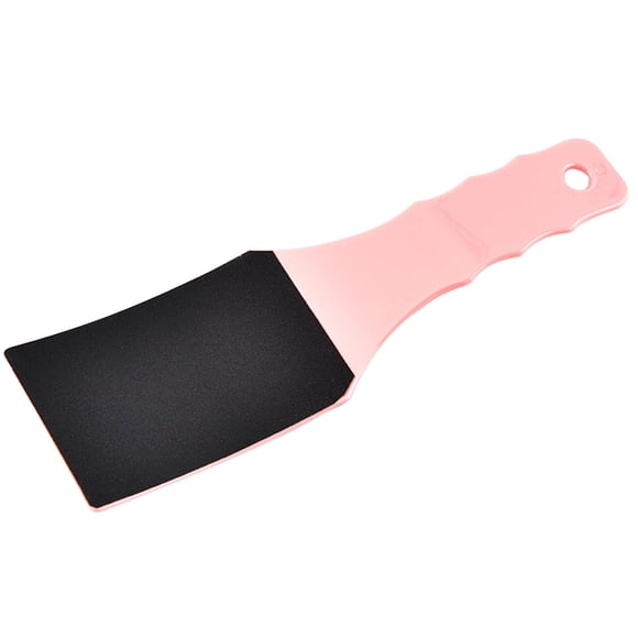 HOARBOEG Double Sided Curved Handle Foot File Plastic Foot File Foot Rubbing Peeling Foot Sharpener Foot Beautification Clearance Sale