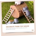 thumbnail image 3 of BRIGHTFUFU 10PCS Staircase Model Mini Wooden Ladder for Indoor Micro-landscape, 3 of 7