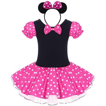 KAWELL Mini Mouse Female Fancy-Dress Costumes for Toddler, Child 5-6Y
