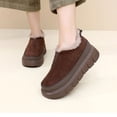 thumbnail image 2 of Wdhugt Fleece Lined Boots For Winter Outdoor Low Heel Flock Material Us Size 8.5 Foot Length 10.04 Inch, 2 of 9