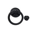 thumbnail image 3 of Heurtoir de Porte Rond en Aluminium 4 Pouces Noir Mat – Heurtoir de Porte d'Entrée Résistant à la Rouille, Moulé sur Sable Massif, 3 of 3
