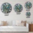 thumbnail image 4 of Designart Feuilles fraîches je horloge murale, 4 of 4