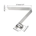 thumbnail image 2 of Unique Bargains 8x6.5mm Kayak Paddle Snaps, Hollow Button Single Pin Lock Tube Spring Clips for Tent Pole, 10 Pack, 2 of 6