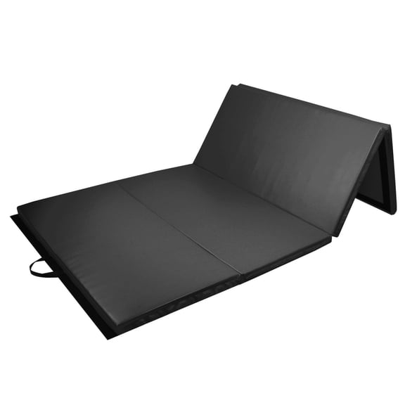 PRISP Tapis de Gymnastique 10 Pieds x 4 Pieds x 2 Pouces, Tapis de Gym Pliant pour Tumbling, Exercice et Mise en Forme