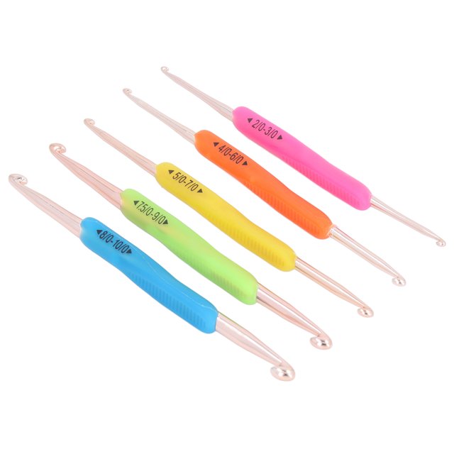 Crochet Hook , Double Ended Polished Finish Crochet Hooks For Hand Sewing For Knitting