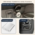thumbnail image 1 of serony Car Dashboard Fan Foldable Rotary Replacement Adjustable Lightweight Durable Cable Power Automotive Cooling Fans Cooler Accessories 24V, 1 of 9