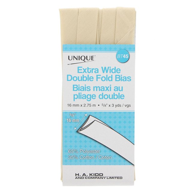 Unique Extra Wide Double Fold Bias Tape