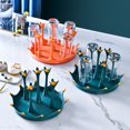 thumbnail image 4 of MesaSe Cup Drying Rack  Great Countertop Drying Rack  Drinking Glass and Sports Bottle Drainer Stand  Plastic Bag Dryer and Mug, 4 of 10