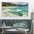 thumbnail image 1 of Exotic Tropical Beach Blue Waters - Oversized Beach Canvas Artwork, 1 of 3