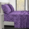 thumbnail image 1 of Lux Decor Collection Bed Sheets - 4 Piece Twin Sheets Set - 16 Inches Deep Pocket Bedding Sheets & Pillowcases, 1 of 5