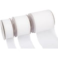 thumbnail image 3 of Joycrosso Burlap Wired Edge Ribbon 2.5 inch x 10 Yards, White, Ideal for Crafting, Gift Wrapping, Wreath, Christmas Tree, and Rustic Wedding Decorations, 3 of 4