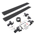 thumbnail image 1 of Go Rhino Running Board 20410687T E-Board E1; Protective Bedliner Coating; Black; Aluminum; Lighted; Rocker Panel Mount, 1 of 5