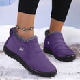 thumbnail image 2 of Mepaouo Womens Snow Boots Waterproof Winter Ankle Booties Comfortable Outdoor Slip on Walking Shoes, 2 of 7