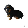 thumbnail image 1 of Realistic Simulation Dog Shape Toy Dachshund Stuffed Animal Plush Doll Gift For Kids New, 1 of 2