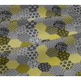 thumbnail image 5 of oneOone Cotton Jersey Yellow Fabric Geometric Sewing Craft Projects Fabric Prints By Yard 58 Inch Wide, 5 of 5