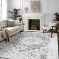 thumbnail image 2 of KUETH 5'x7' Area Rugs for Living Room, Ultra Thin Indoor Machine Washable Rugs for Bedroom Dining Room, 2 of 7