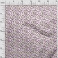 thumbnail image 3 of oneOone Georgette Viscose Red Fabric Floral Craft Projects Decor Fabric Printed By The Yard 42 Inch Wide, 3 of 4