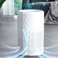 thumbnail image 4 of Air Purifier for Home | Auto Mode Silent 28dB | Efficient Filtration | Sleep Quiet Cleaner | Lock Function | 107sqft Coverage | White Plastic | Includes Filter & Aroma Tablet | 12x12x19cm, 4 of 8