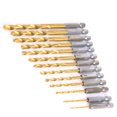 thumbnail image 1 of Hex Drill Bit, High Efficiency Twisted Drill Bit, HSS High Hardness Drilling Plastic For Wood Steel, 1 of 8