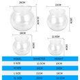 thumbnail image 4 of Cute Transparent Round Fishbowl Ball-shaped Anti-fall Shatterproof Aquarium For Weddings Living Room Desktop Home Decoration, 4 of 7