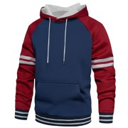 HUITKMM Mens Oversized Hoodie Men's Pullover Hoodies Camo Hooded Sweatshirts